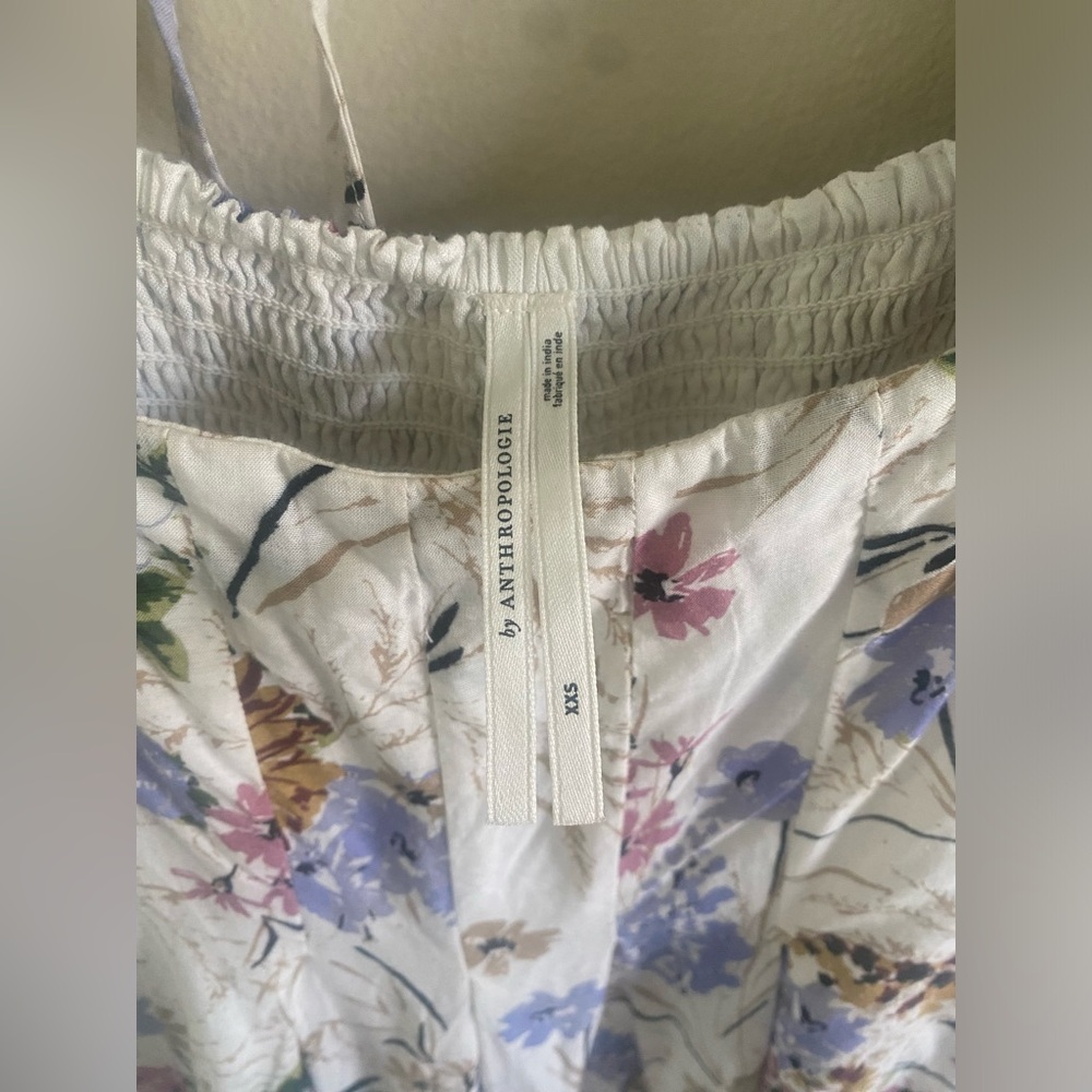 Anthropologie Puff Sleeve Midi Dress - Picture 11 of 14